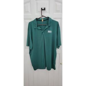 Dick's Sporting Goods Green Polo Work Shirt Size 2X